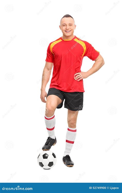 soccer player standing